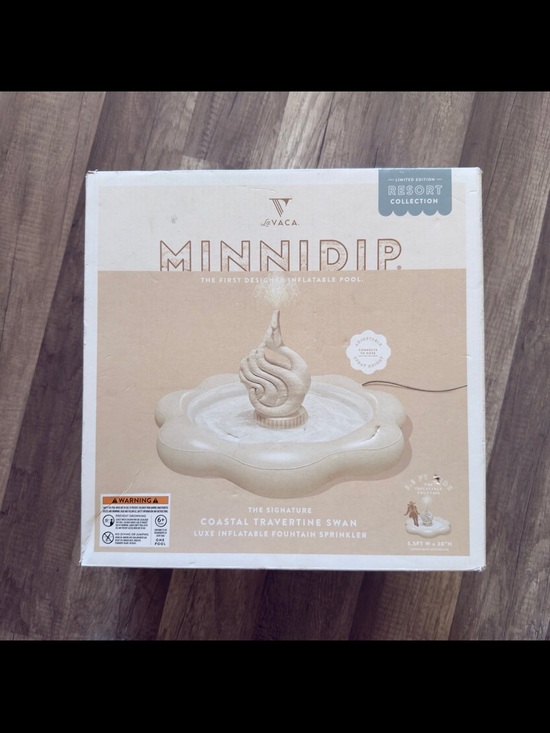 Minnidip Other - Minnidip coastal travertine swam fountain sprinkler